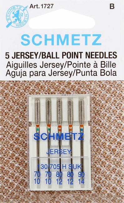 Schmetz NEEDLE BALLPOINT ASST 5ct