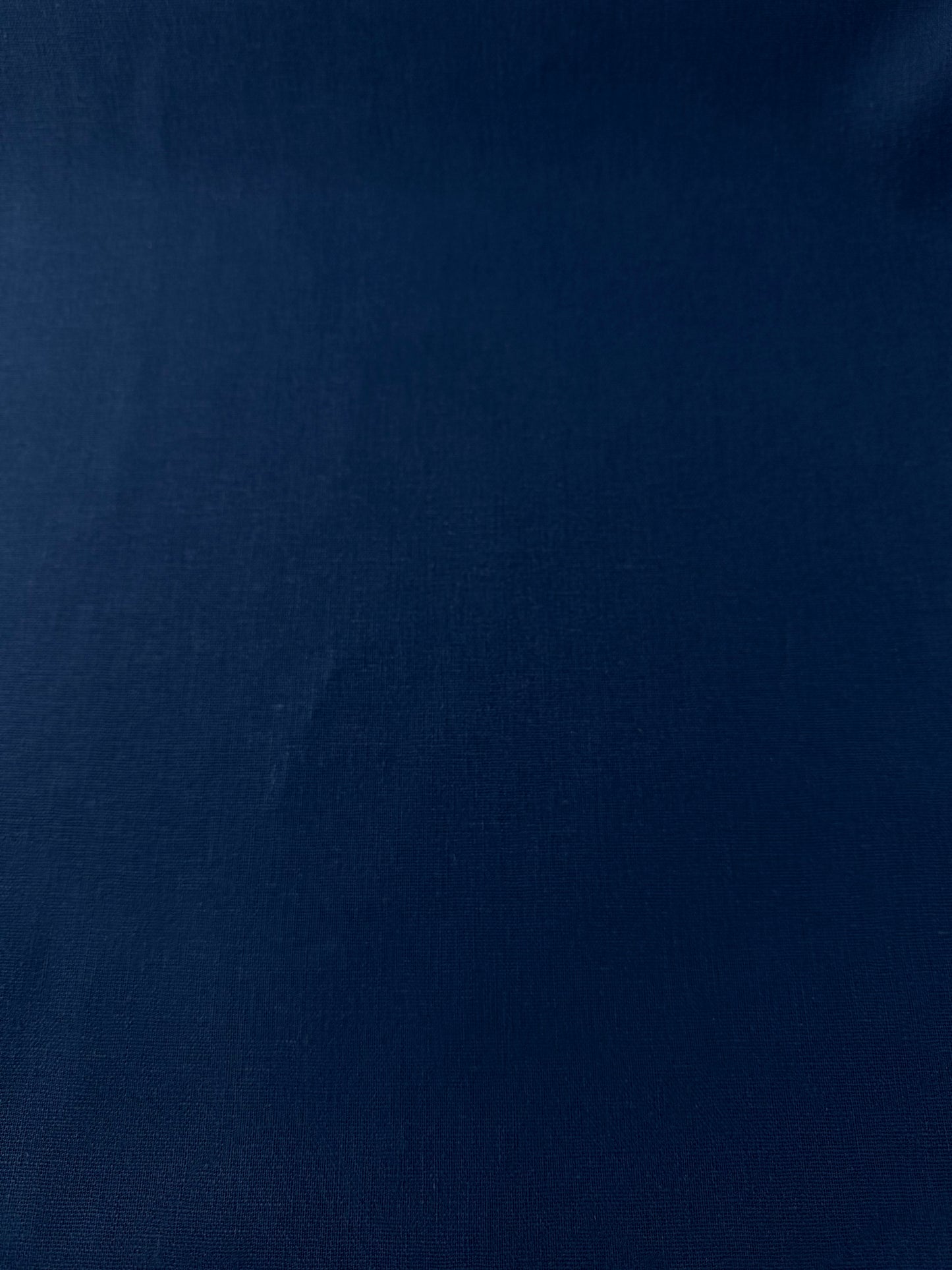 Linen/Rayon, Plain Weave, Indigo Blue