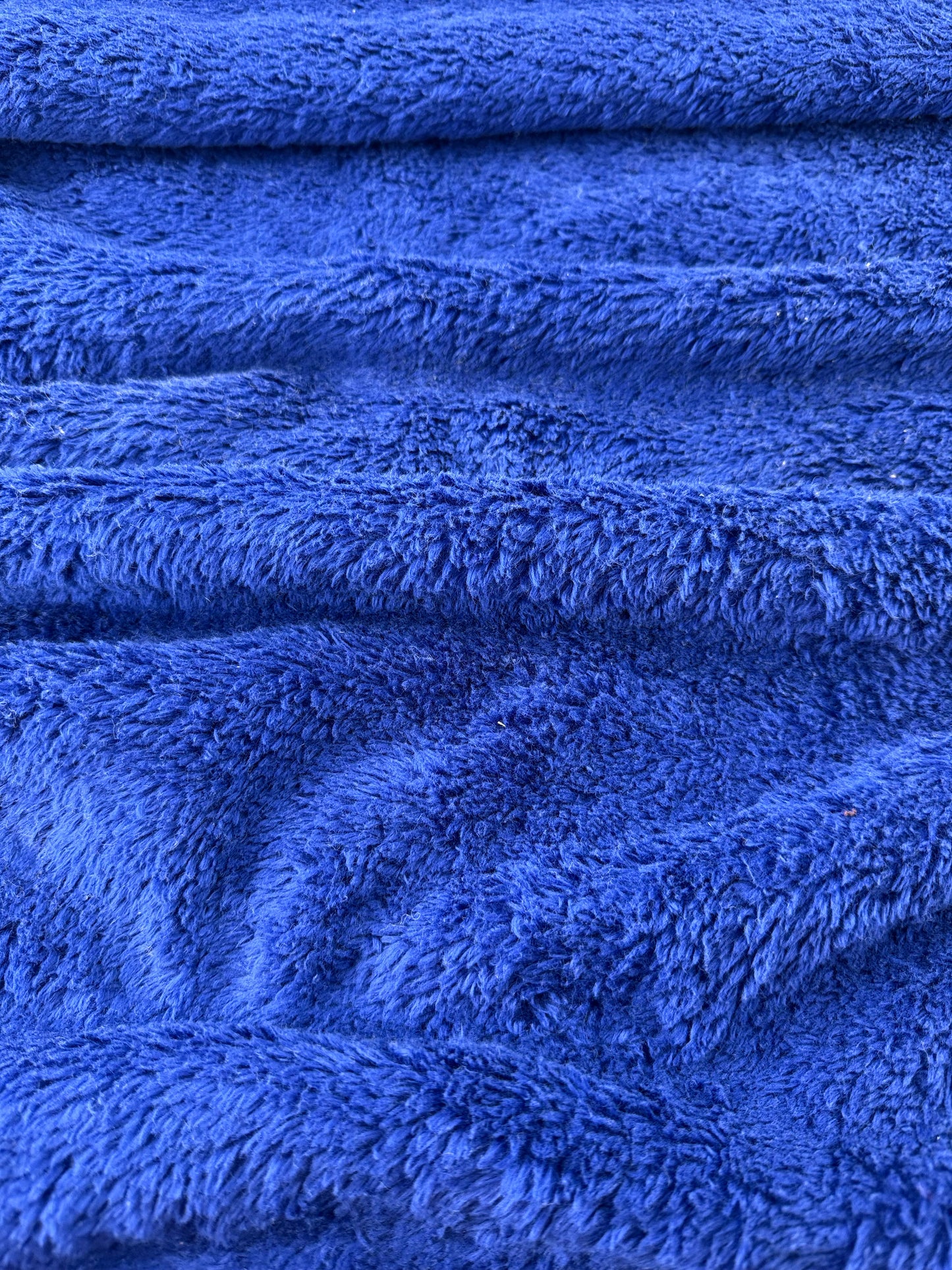 Plush fleece, 365 gsm – Blue