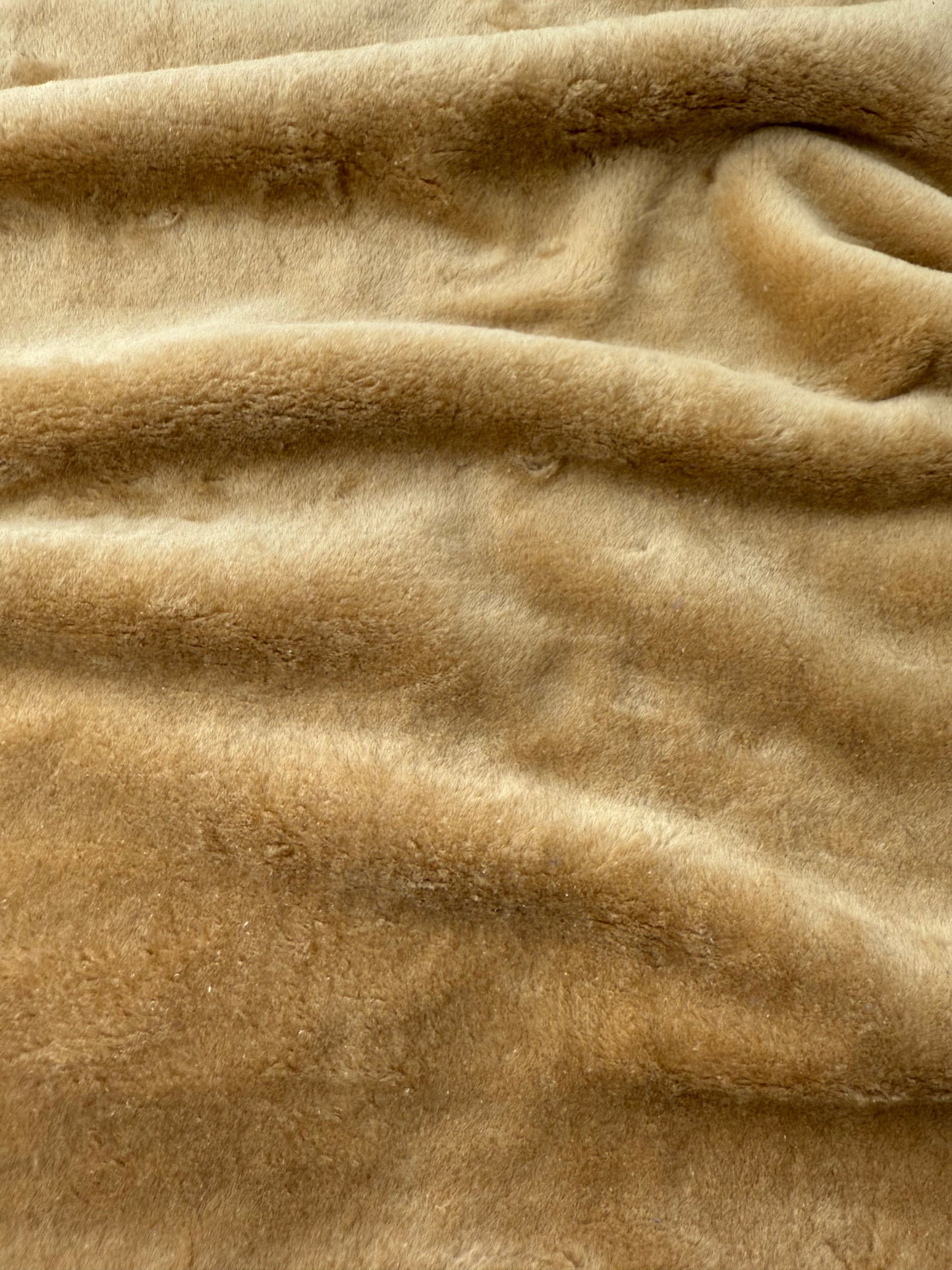 Plush fleece, 365 gsm – Tan