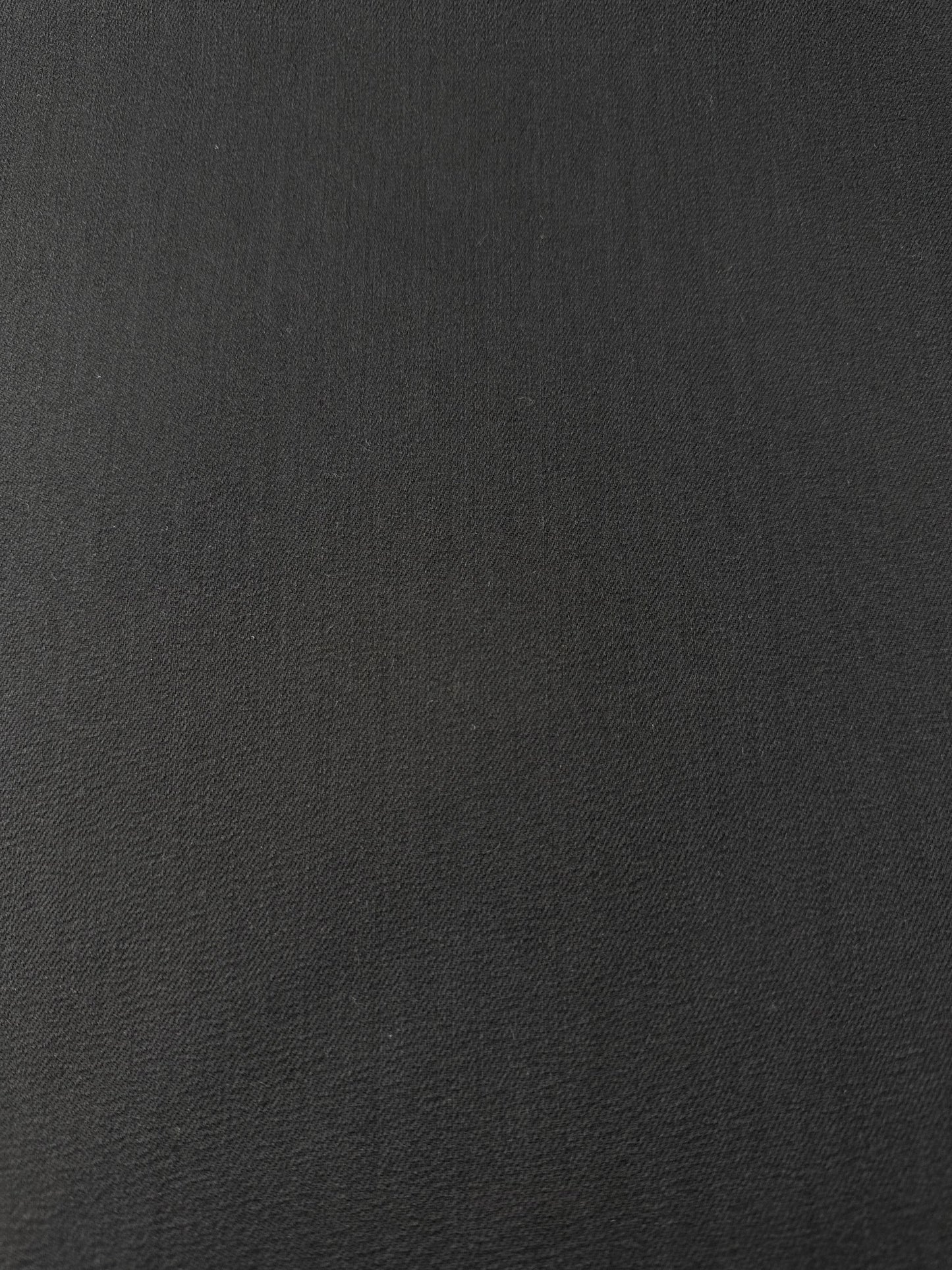 Cotton/Polyester/Spandex Stretch Twill, Black