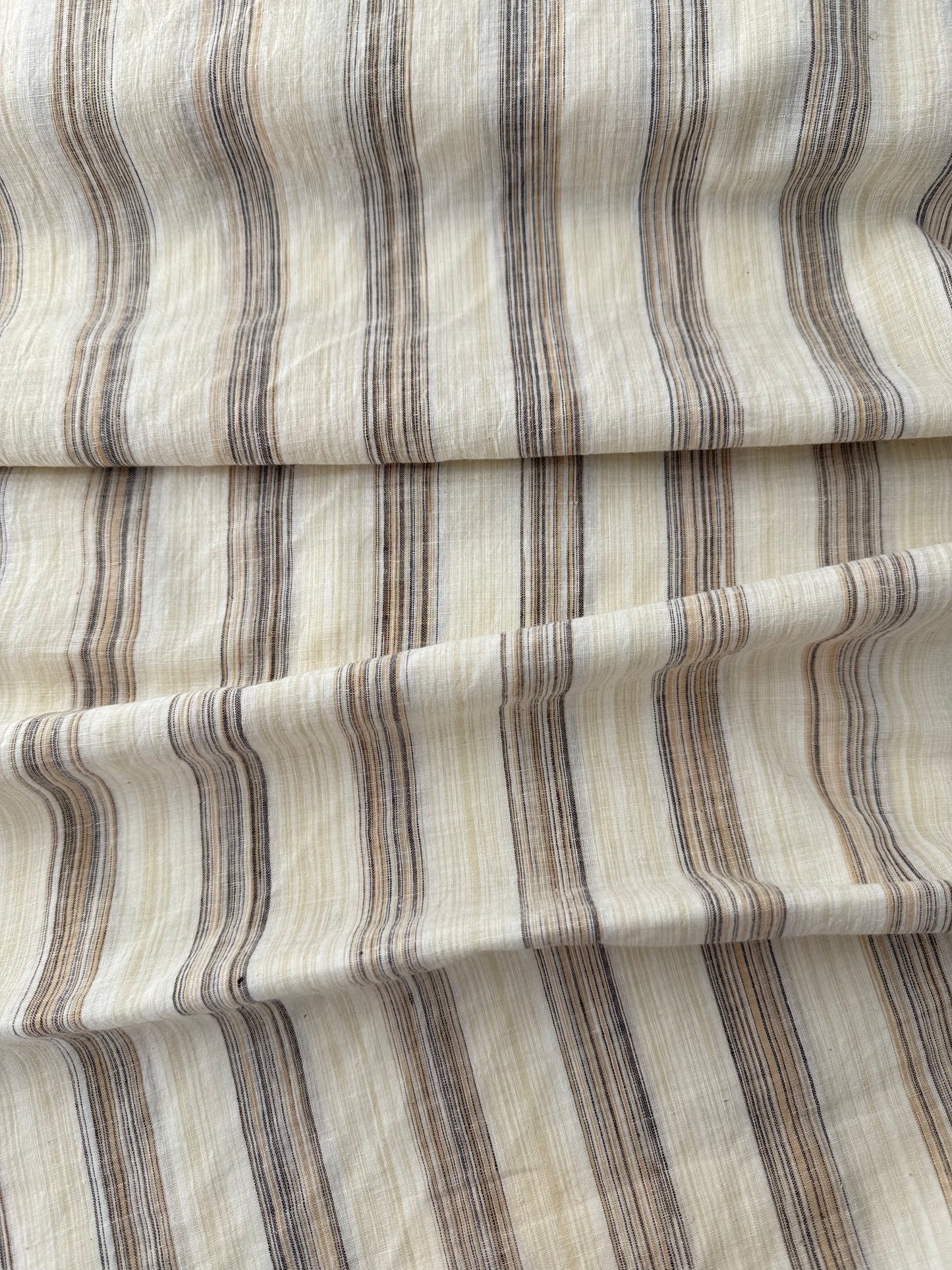 Handloom khadi cotton, stripe