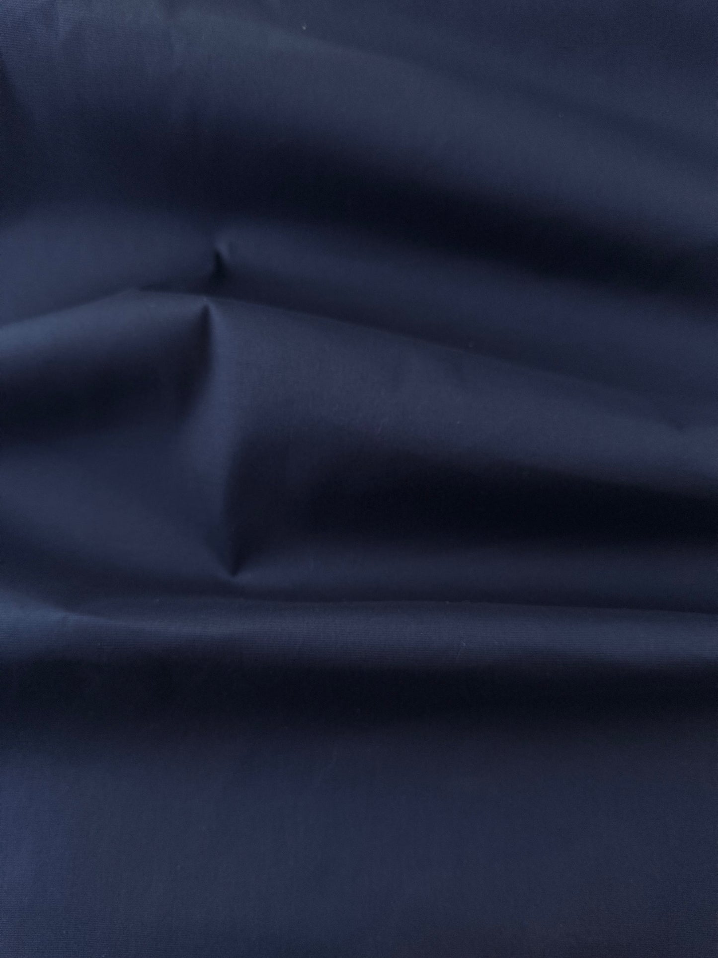 Cotton Stretch Poplin, Navy