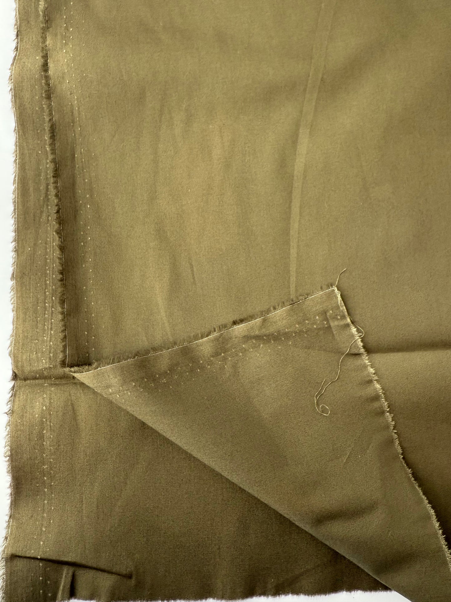 Cotton Stretch Poplin, Olive