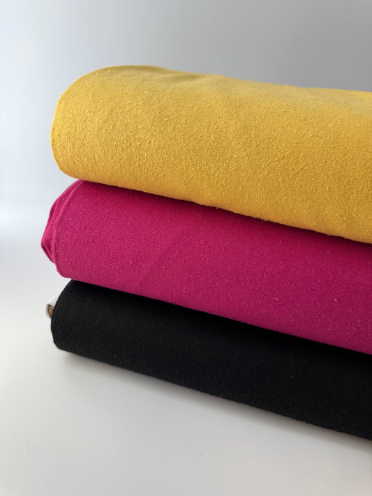 Silk Noil, Solid Colors – Bright Pink