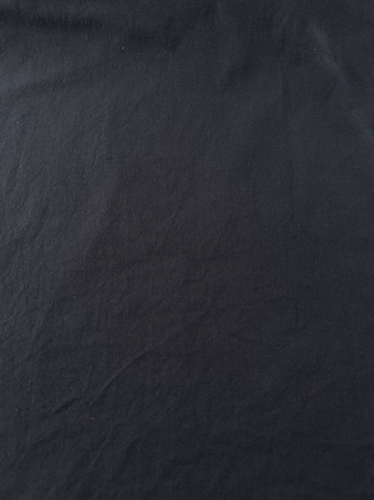 Cotton Sheeting, Sand-Washed Finish, Solids – Black
