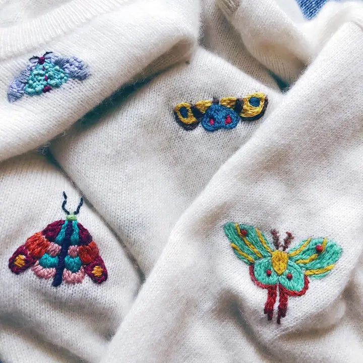 Wren Bird Arts Washable Hand Embroidery Transfers