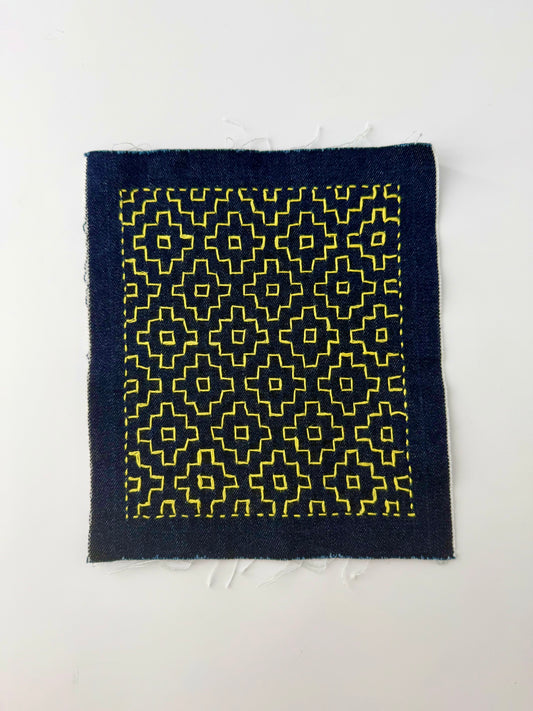 Class: Sashiko Sampler #2 - Kakinohana (Persimmon Flower)