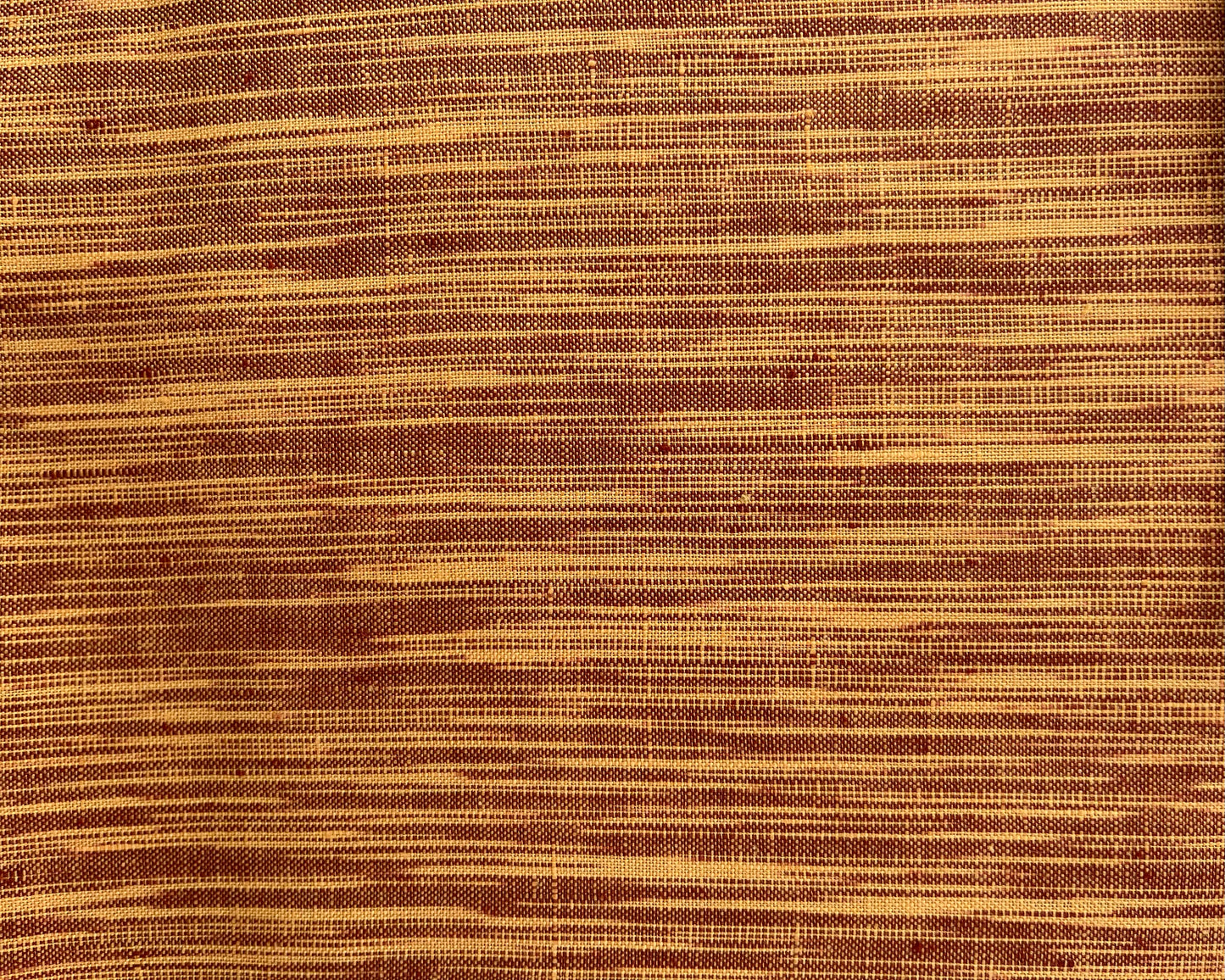 Linen, Space Dye, Orange/Rust