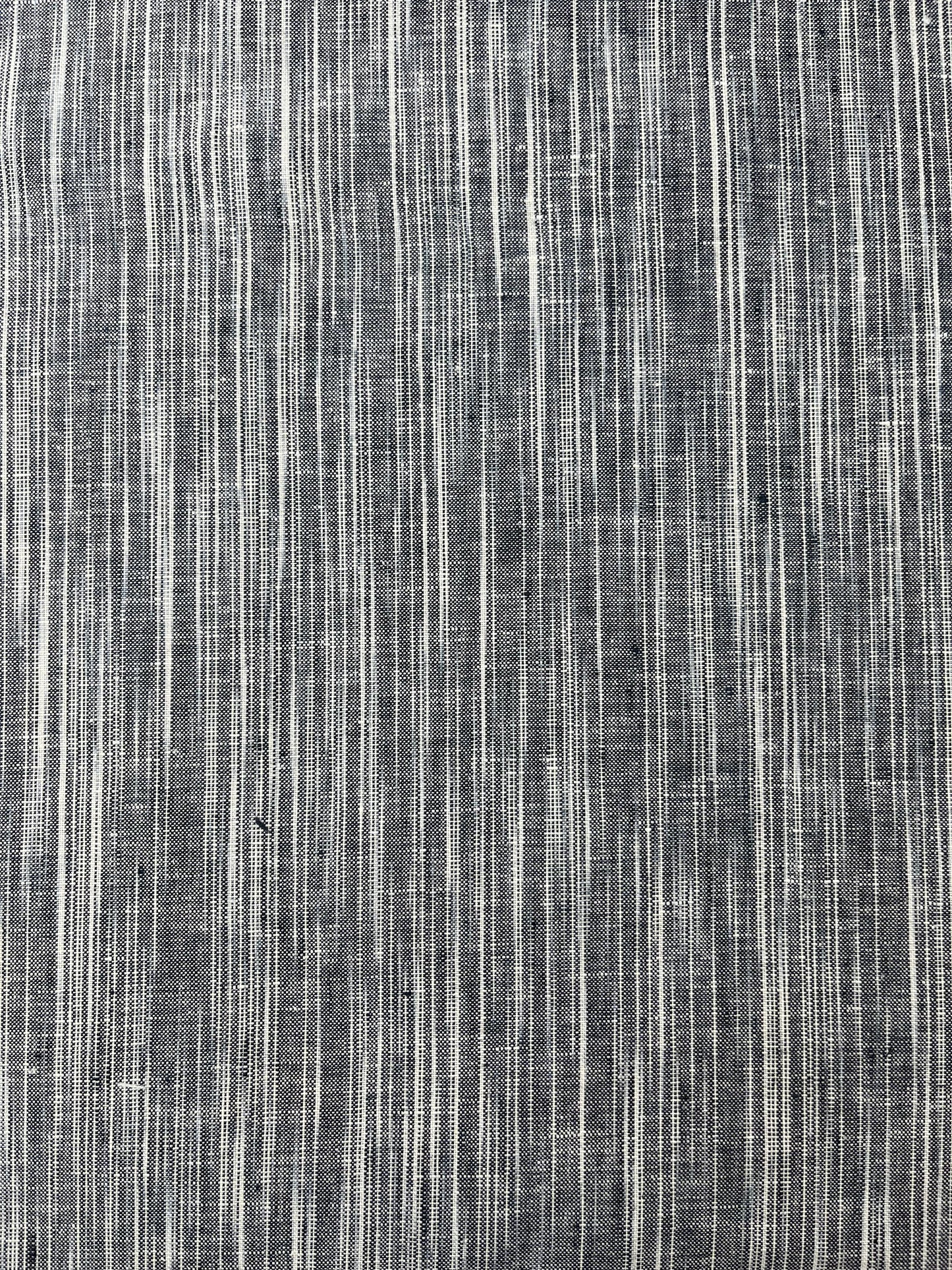 Linen, Space Dye, Navy/Med Blue/Off-White