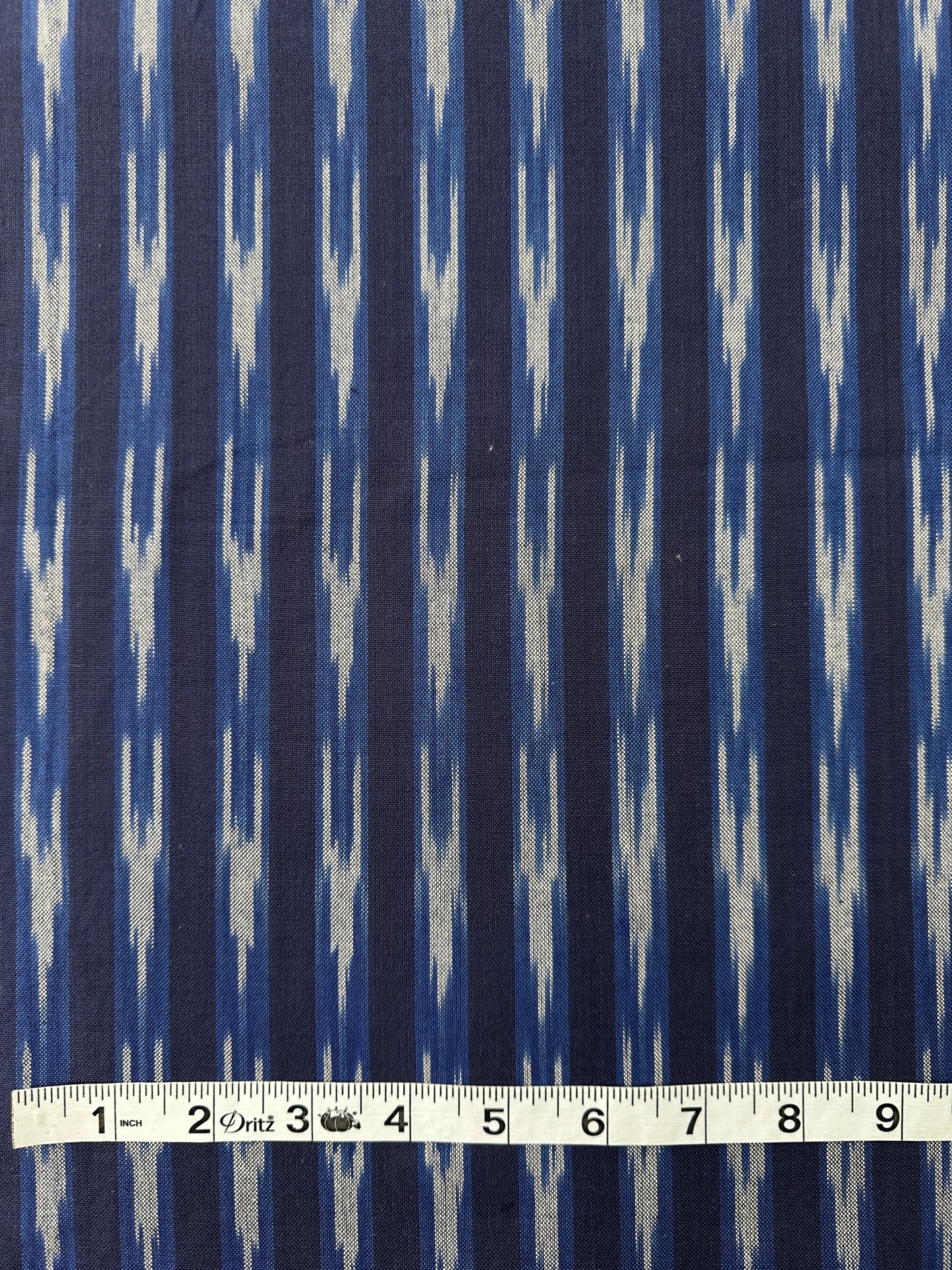 Handwoven Ikat, Blues