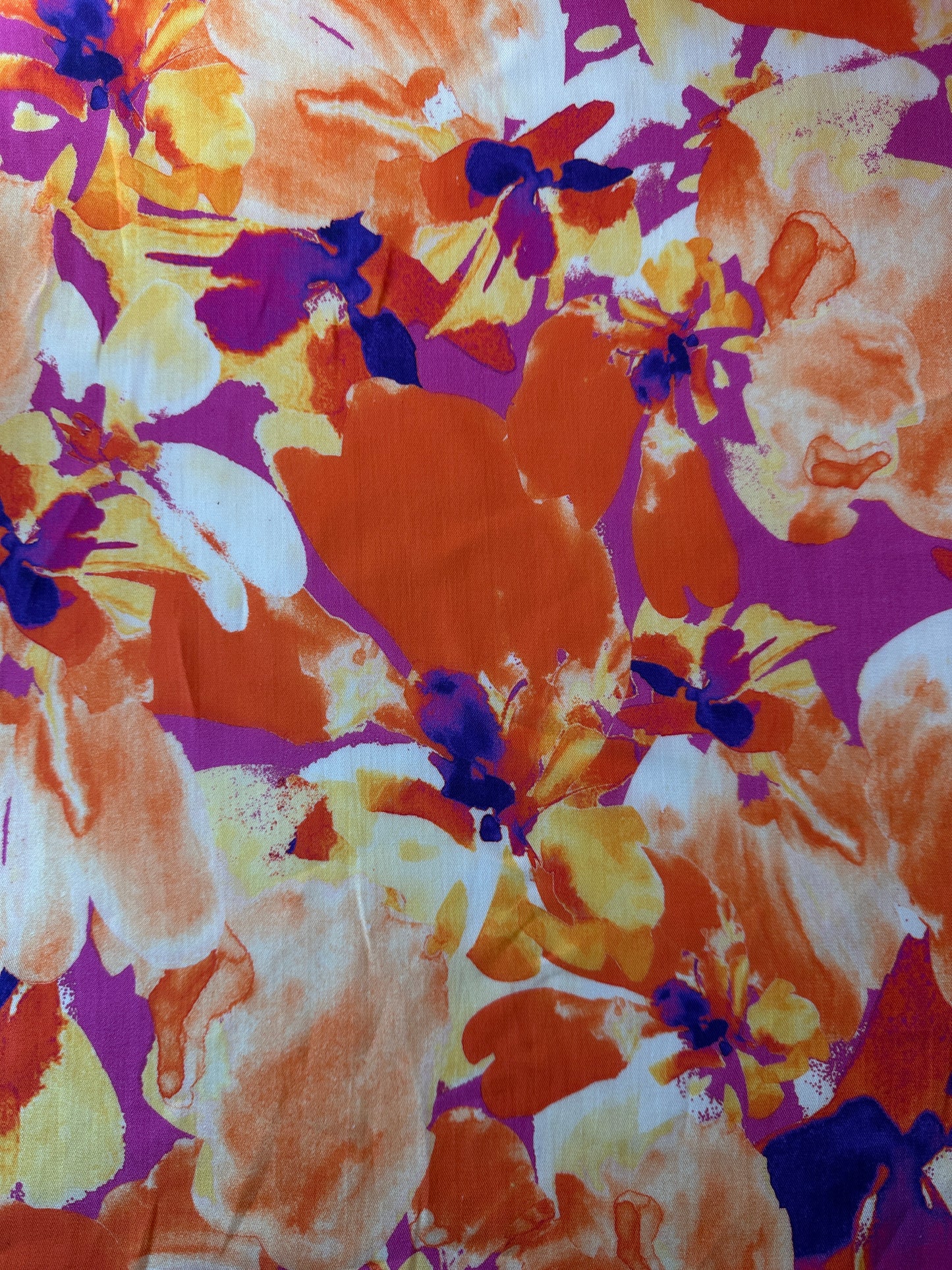 Tencel Lyocell, Abstract Floral Print