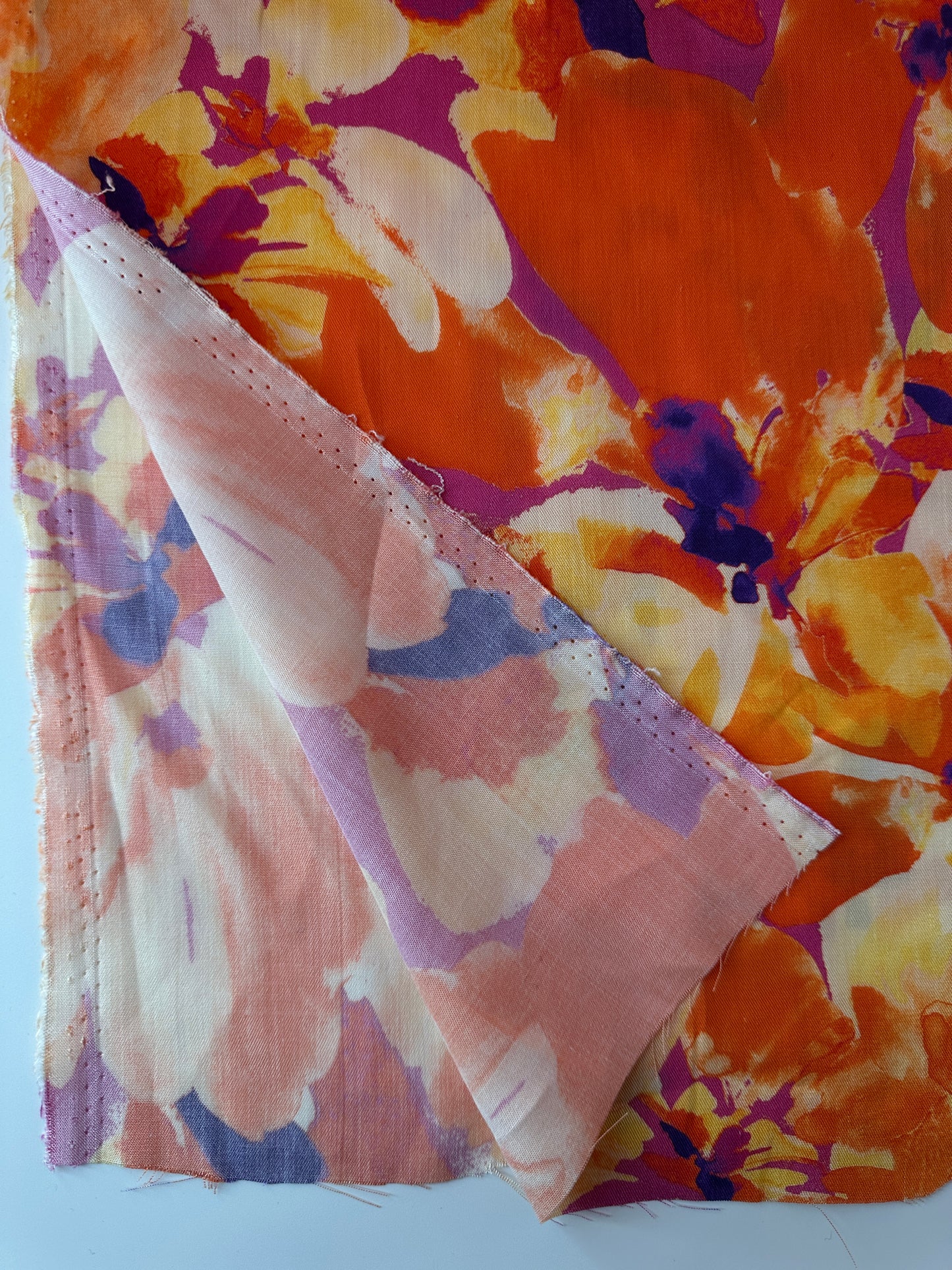 Tencel Lyocell, Abstract Floral Print