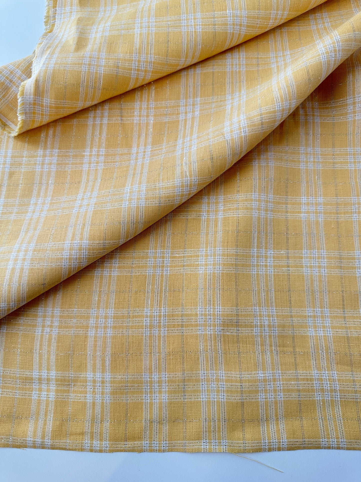 Linen with metallic detail