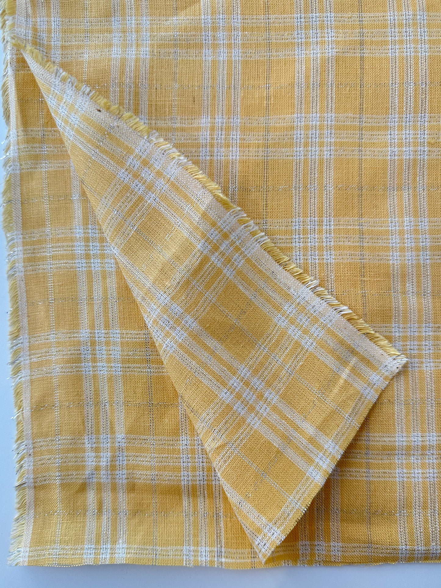 Linen with metallic detail