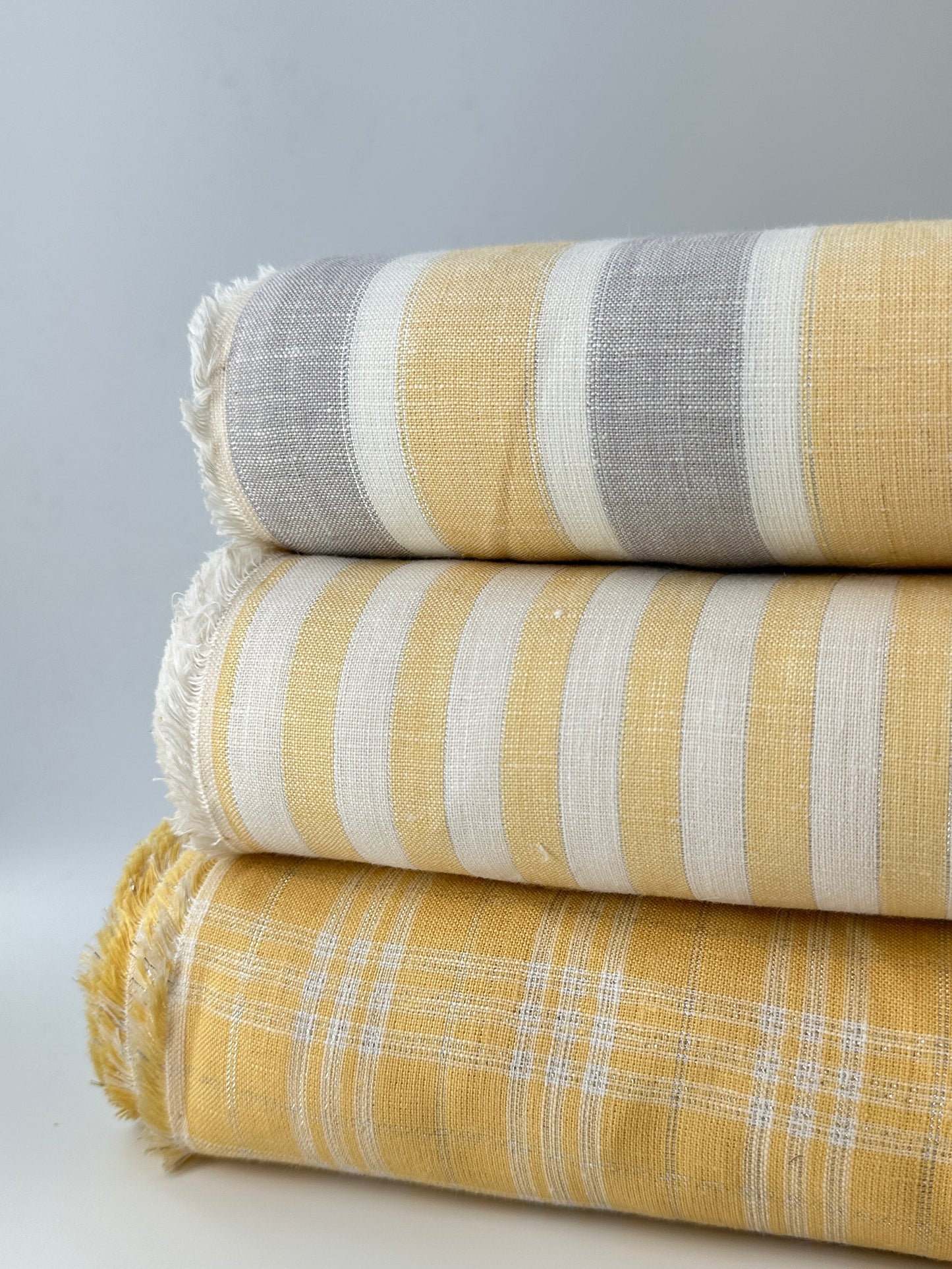 Linen with metallic detail