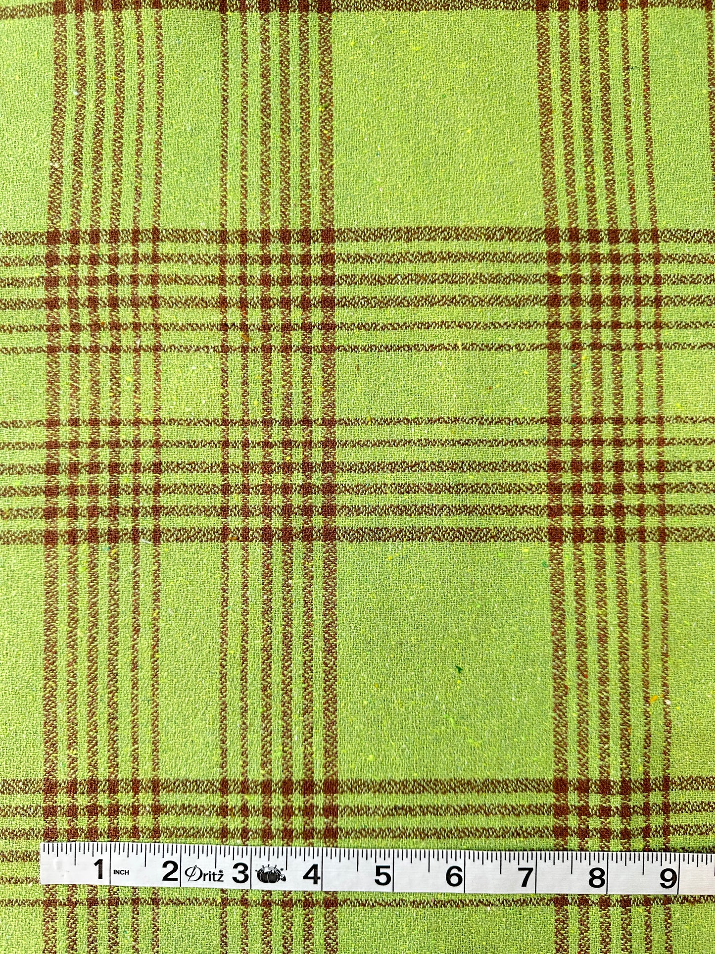 Handwoven Dobby, Bold Plaid