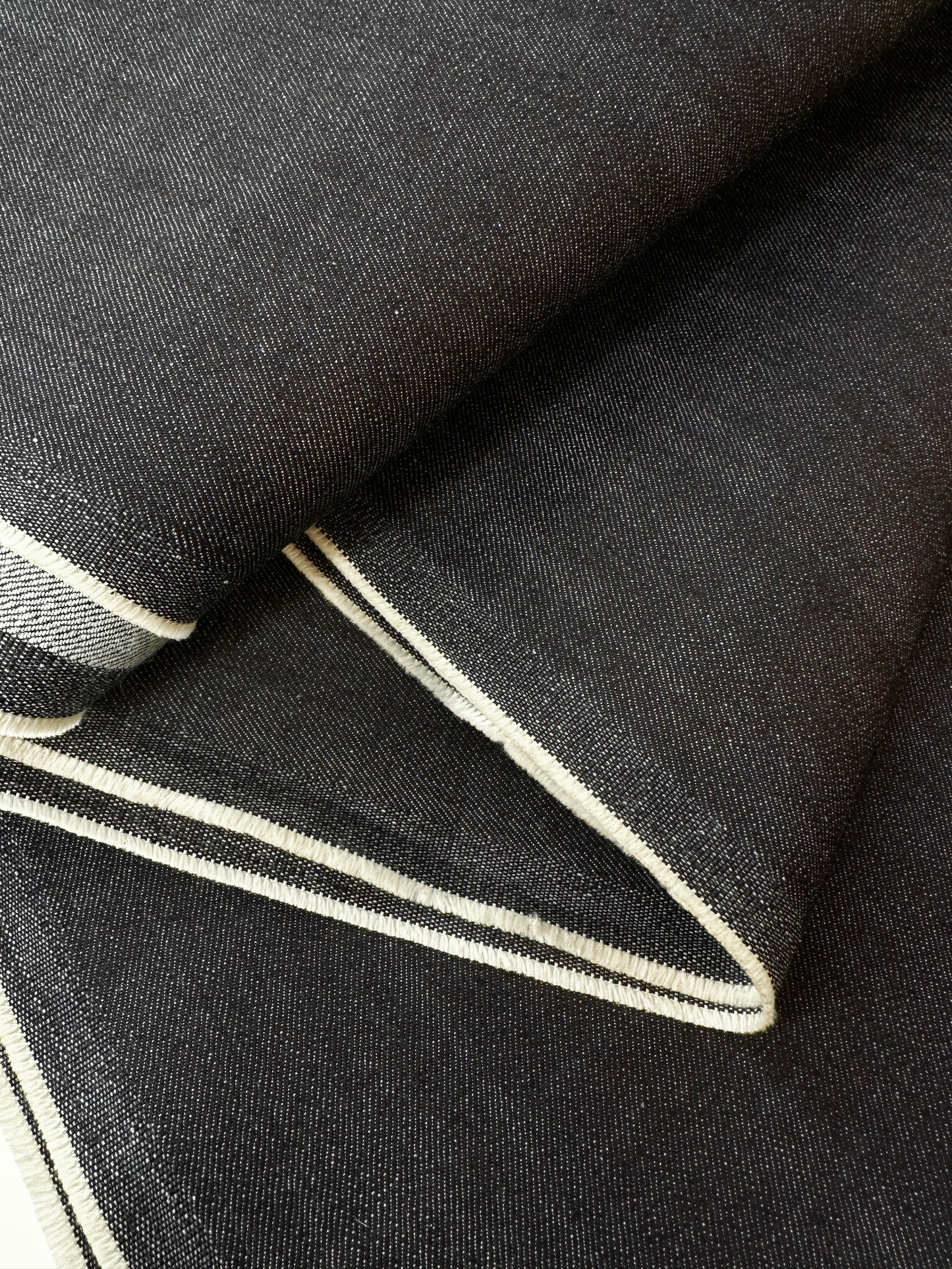 Denim, Cotton, Dark Indigo, 12 oz