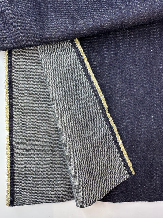 Denim, Cotton with Metallic, 11 oz