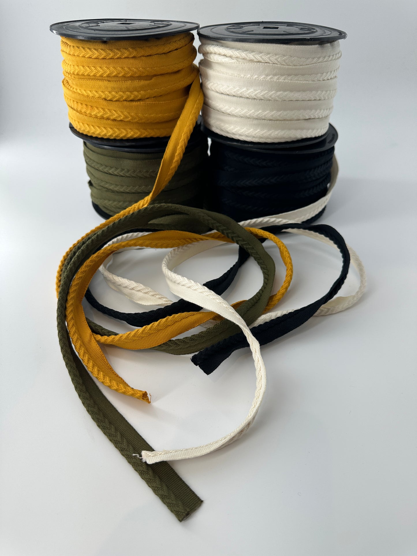 Cotton Piping with 1/4" Chevron detail