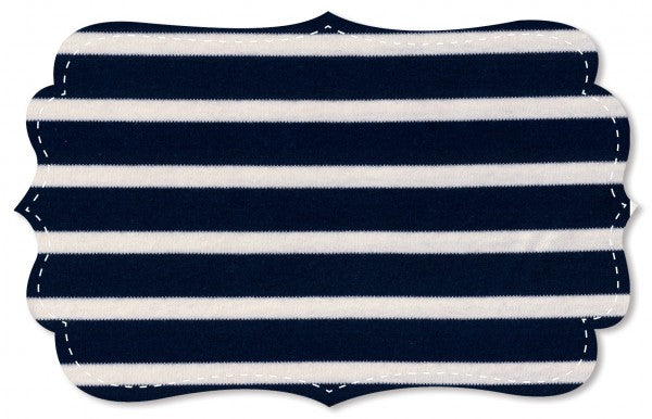 Organic Cotton Interlock, Stripes, 210 gsm