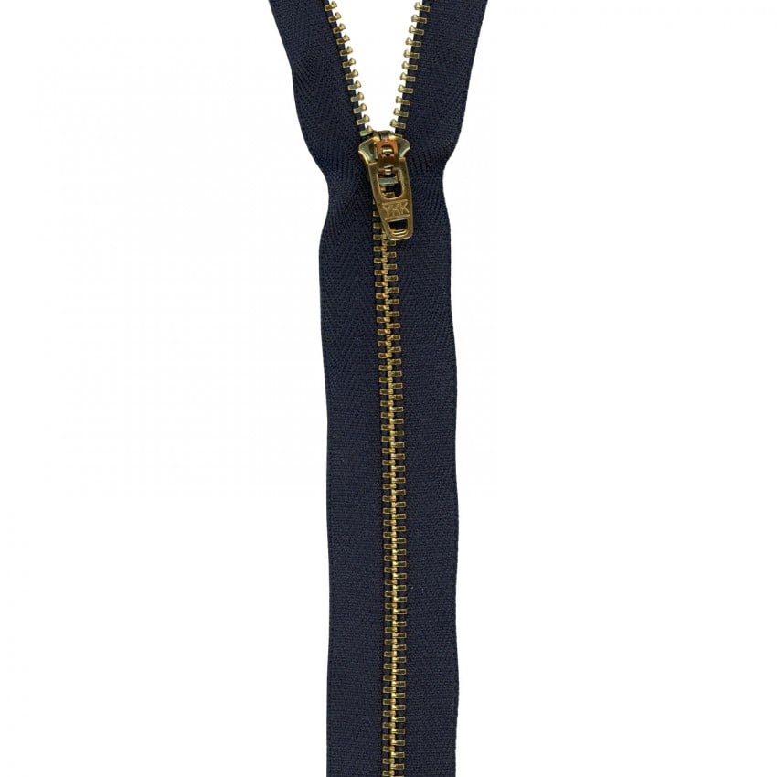 YKK Jeans Zipper, Metal Teeth, 7"
