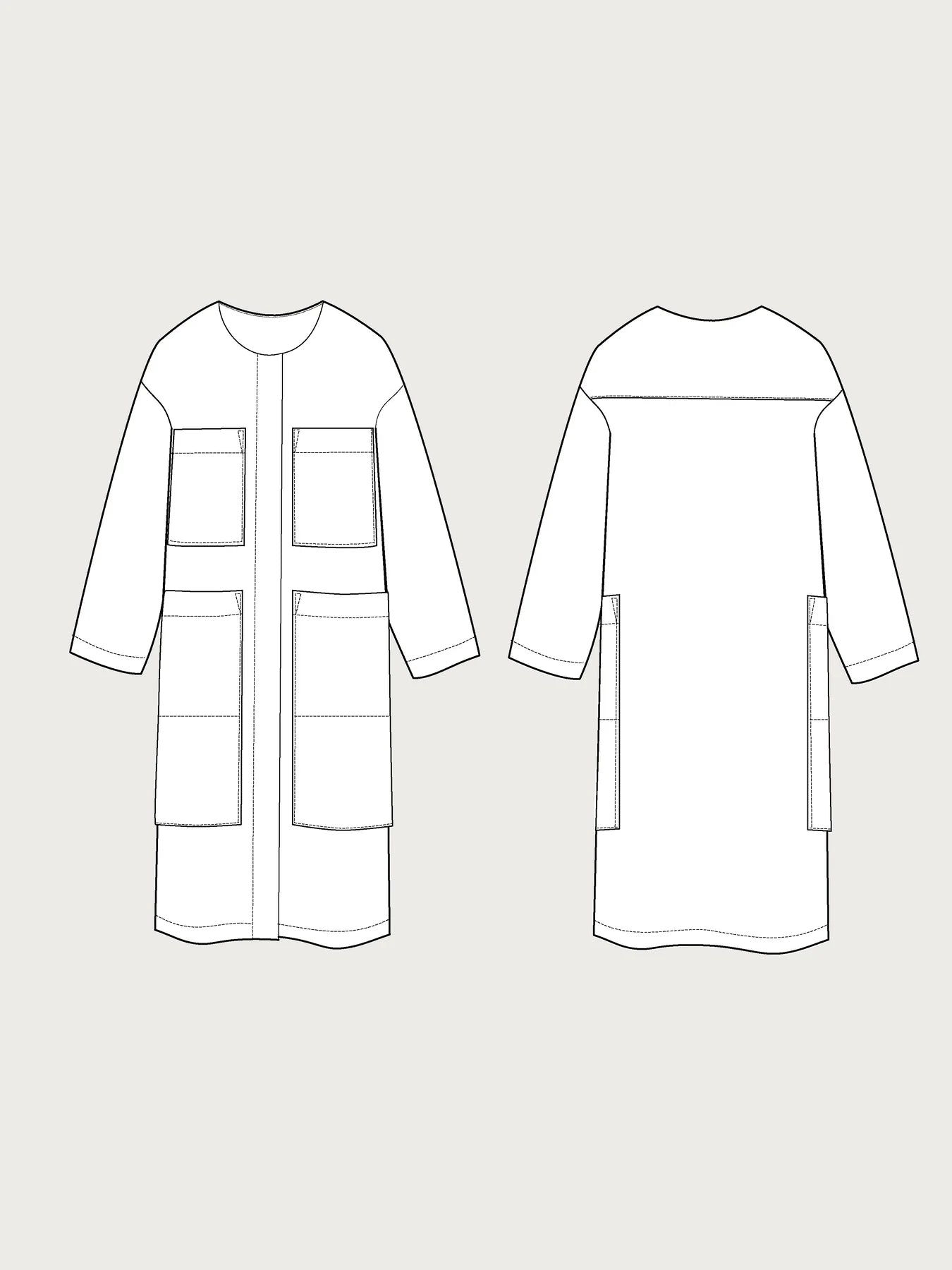 The Assembly Line Lab Coat, XS-3XL