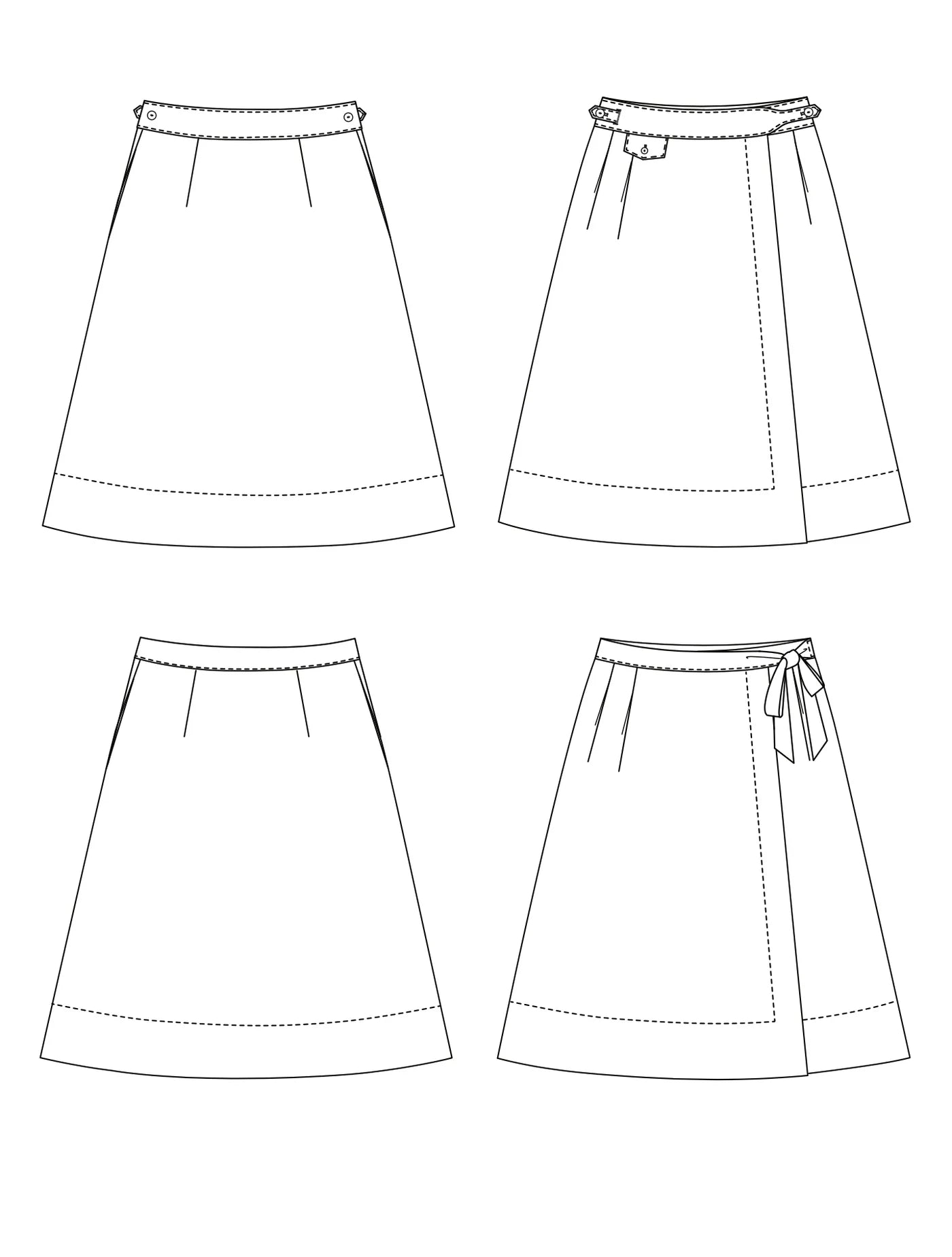 Merchant & Mills Nevis Skirt, UK Size 6-18