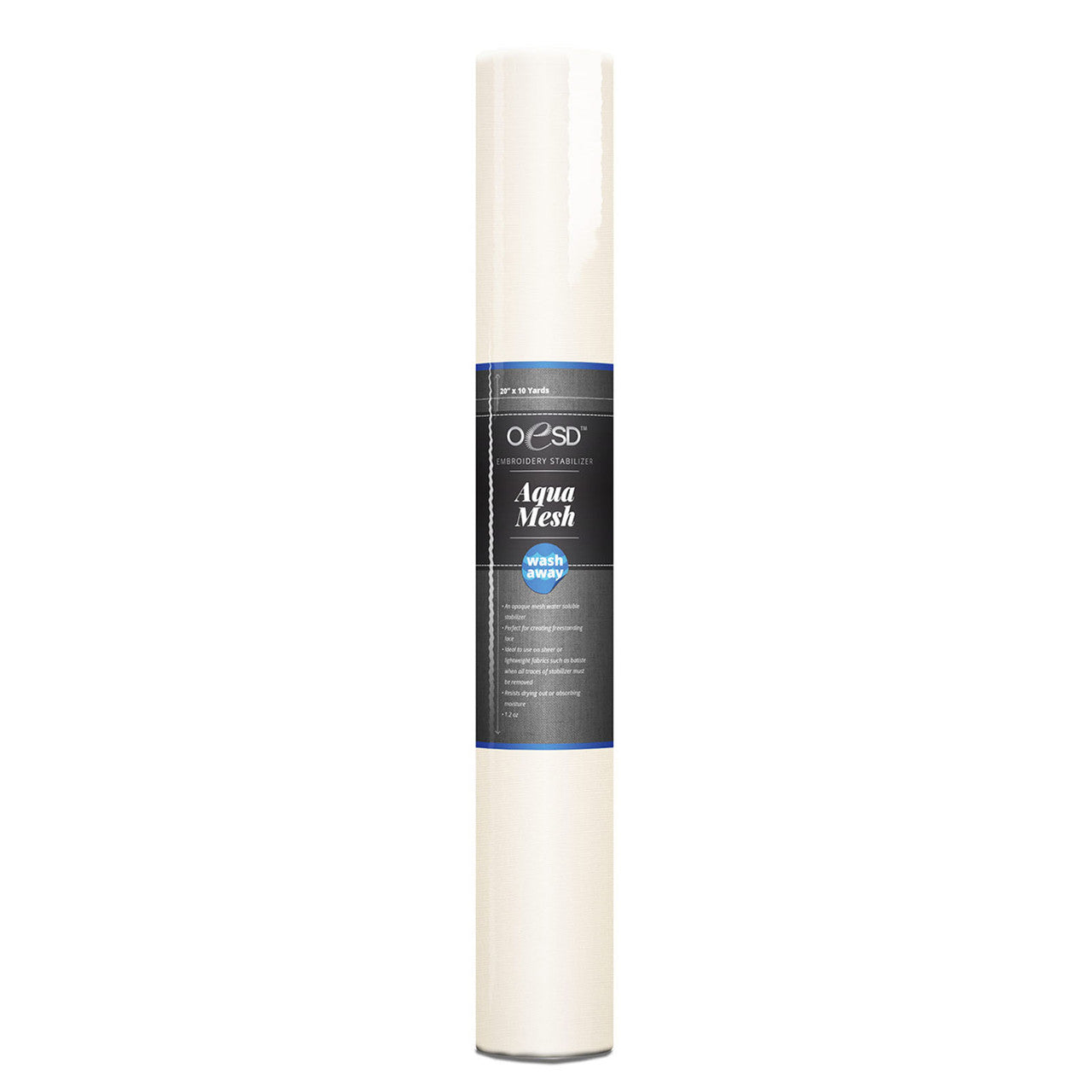 AquaMesh Wash Away Embroidery Stabilizer, 20", by the yard