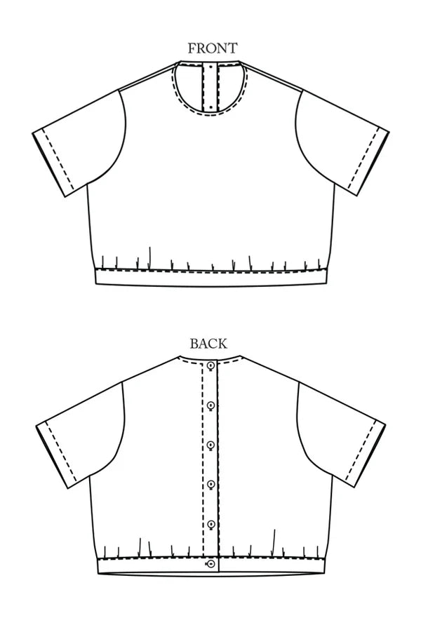Merchant & Mills, Celeste Top UK Size 6-18