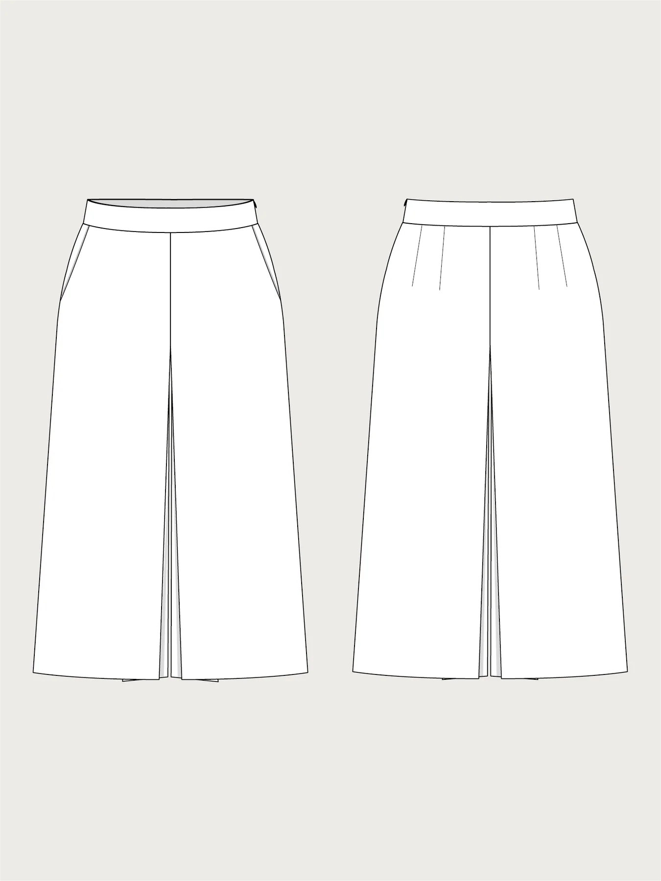 The Assembly Line Culottes, Size XS-3XL