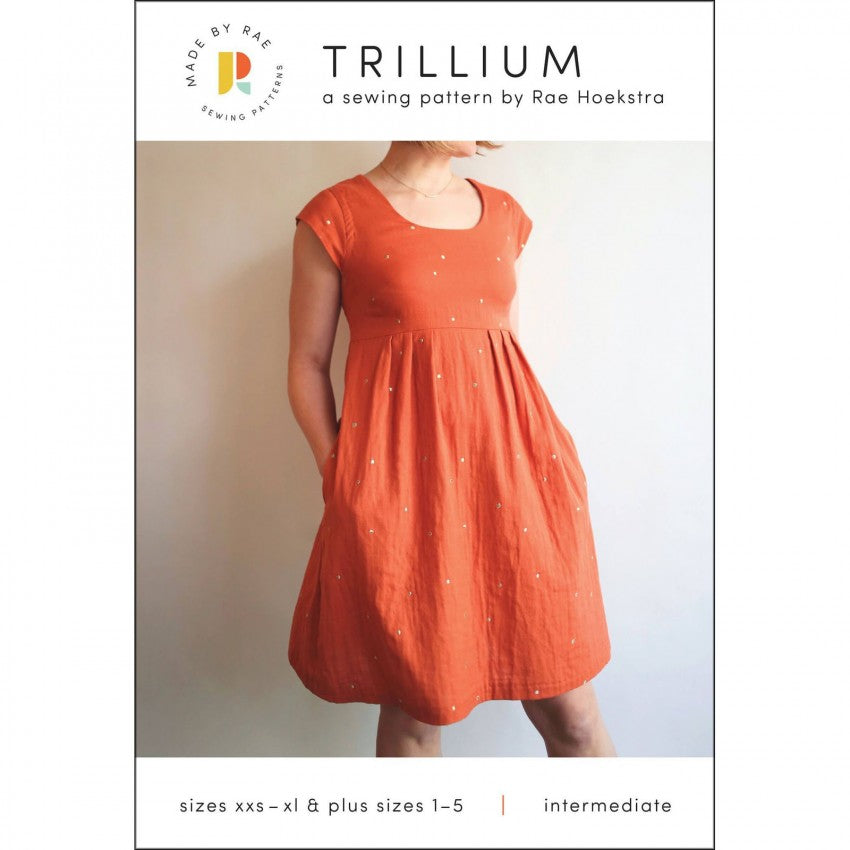 Made by Rae Trillium Dress, size XXS-XL/Plus 1-5