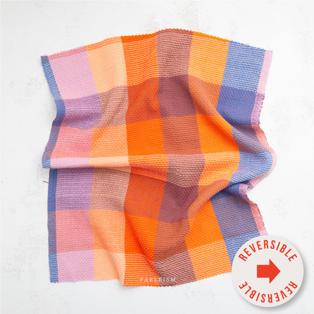 Fableism Waffle Happy Checkers - Sorbet
