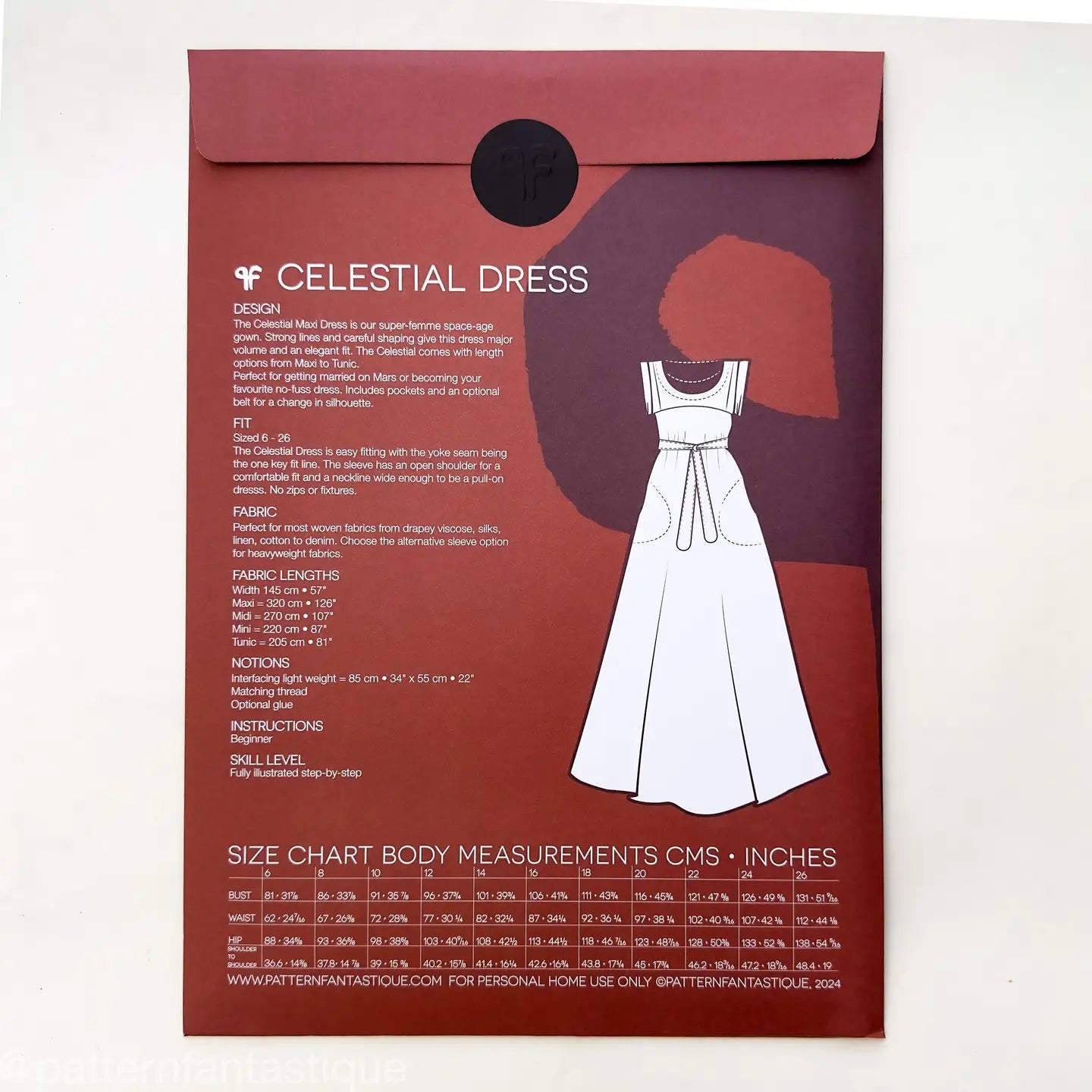 Pattern Fantastique Celestial Maxi Dress