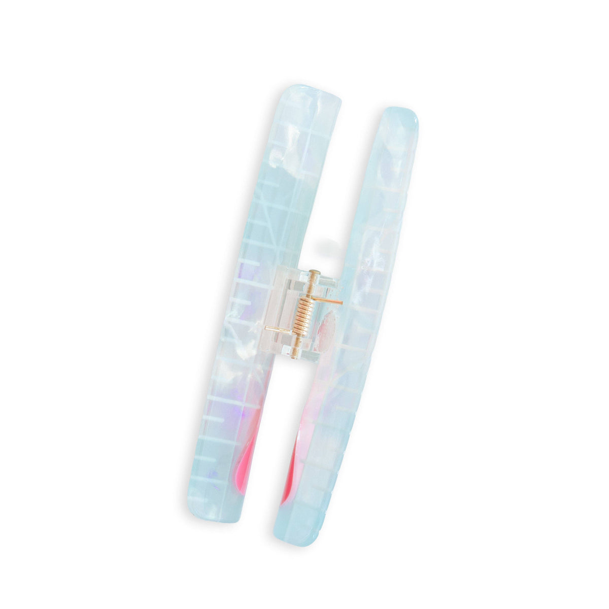 Ruler and Rotary Cutter Hair Claw Clip
