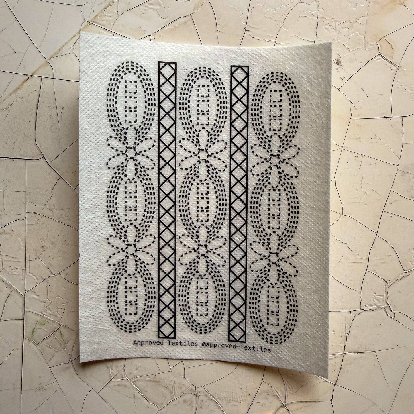 Daisies: Visible Mending Transfers
