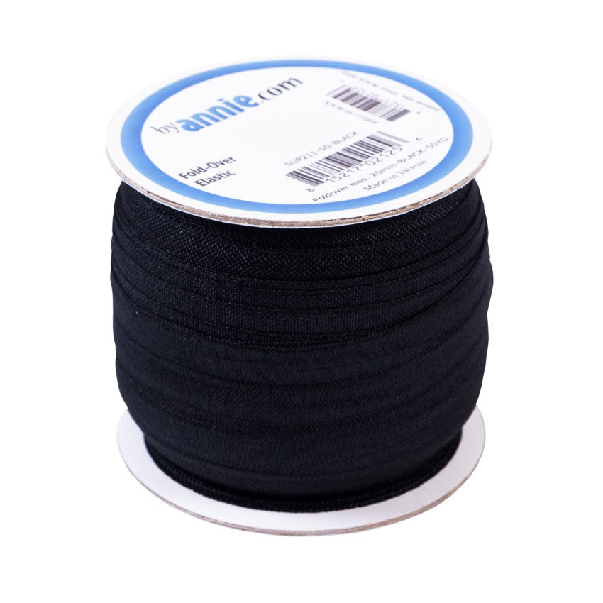 Fold-Over Elastic, 3/4"