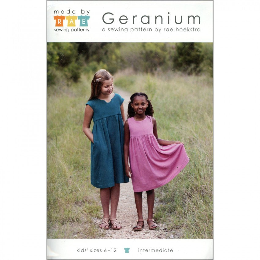 Made by Rae Geranium, sizes 6-12