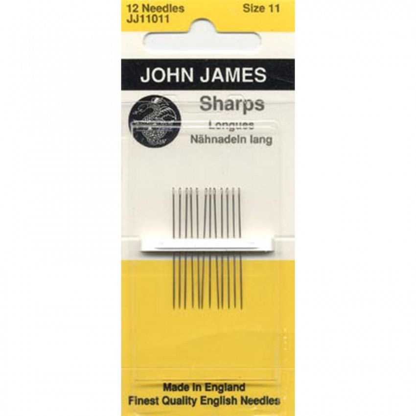 Hand-Sewing Needles, Sharps Size 11