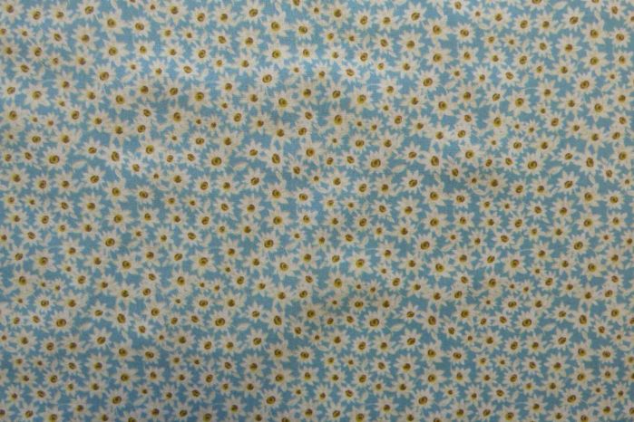 Lady McElroy, Cotton Lawn, Lille Daisy Blue
