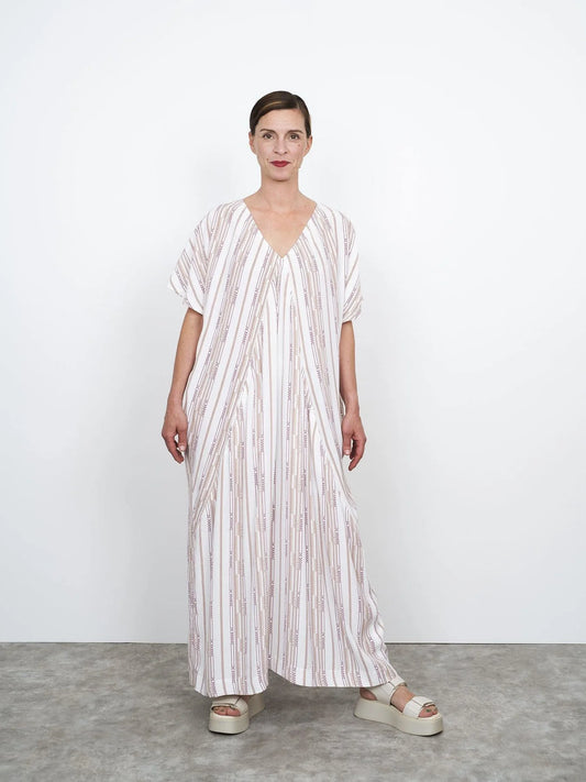 The Assembly Line Minimalist Kaftan Pattern, XS-3XL