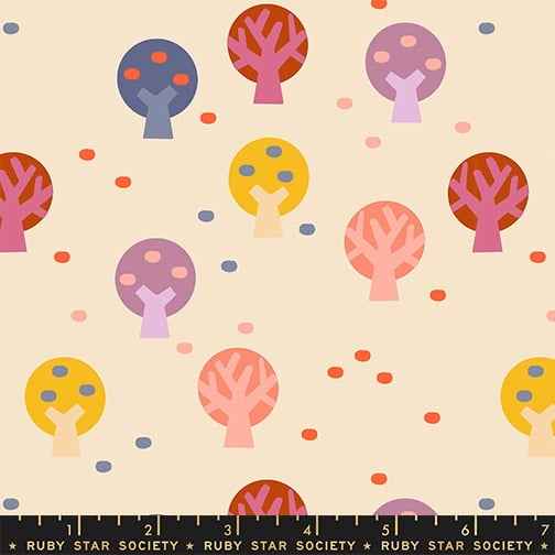 Ruby Star Society Cotton Sheeting, Persimmon - The Grove - Shell