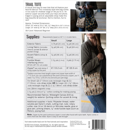 Noodlehead Trail Tote