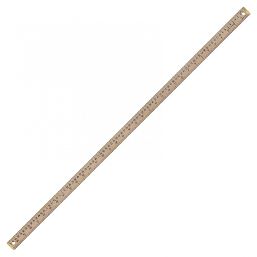 Yardstick, Wooden w/ Metal ends