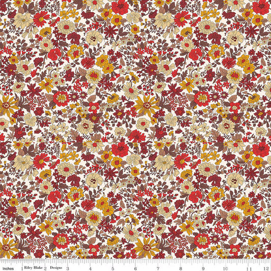 Liberty of London Cotton Sheeting, Emily Annabelle Sienna