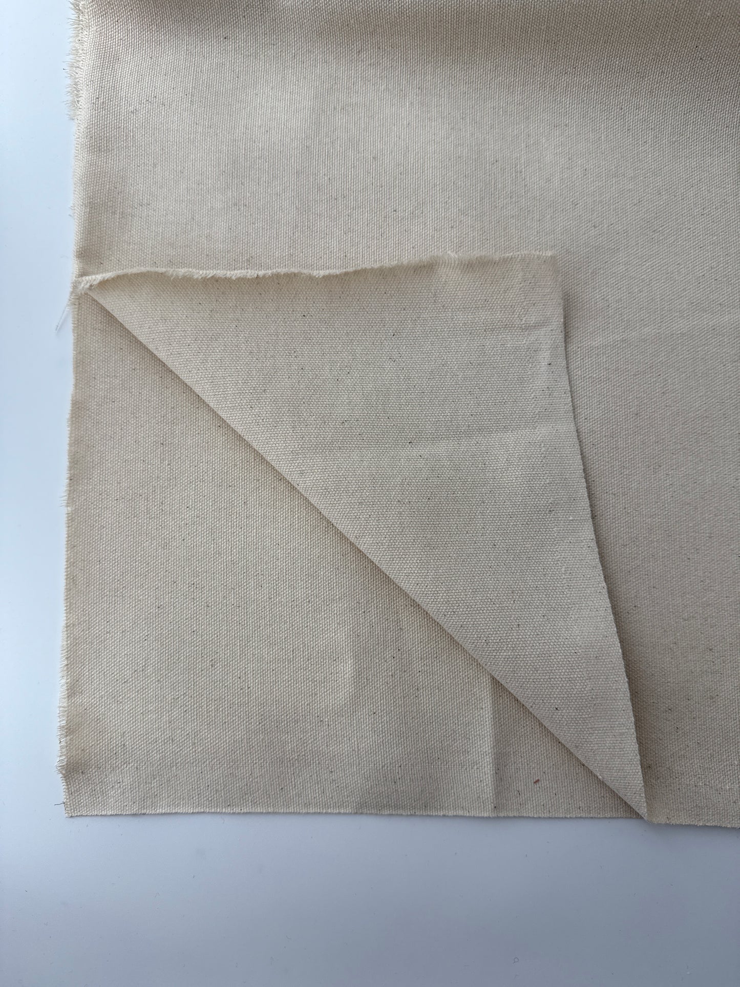 Cotton Canvas, Muslin/Greige