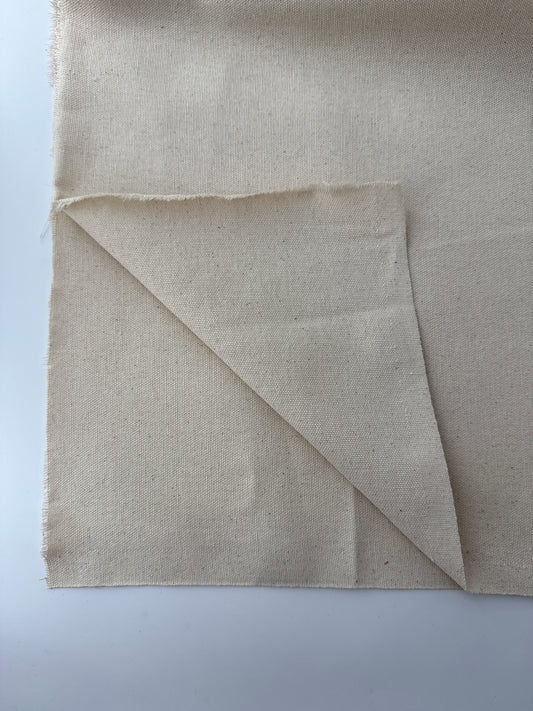 Cotton Canvas, Muslin/Greige