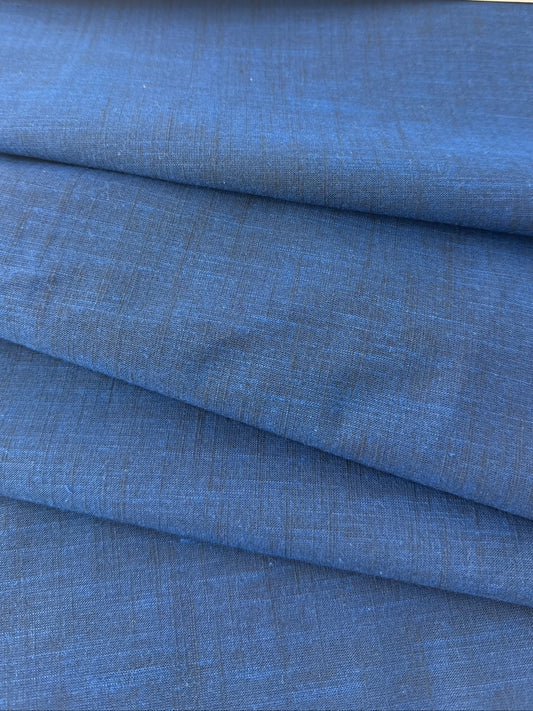 Cotton Handloom, Shot Cotton, Midnight