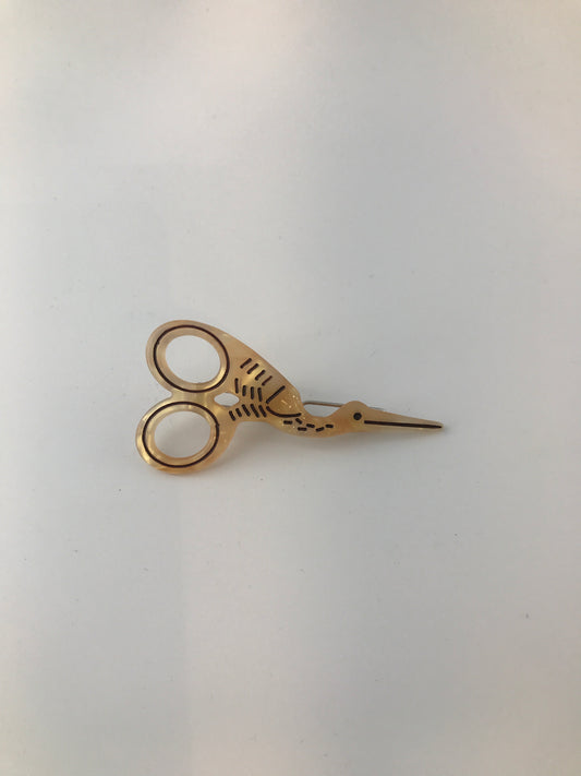Stork Scissors Hair Clip