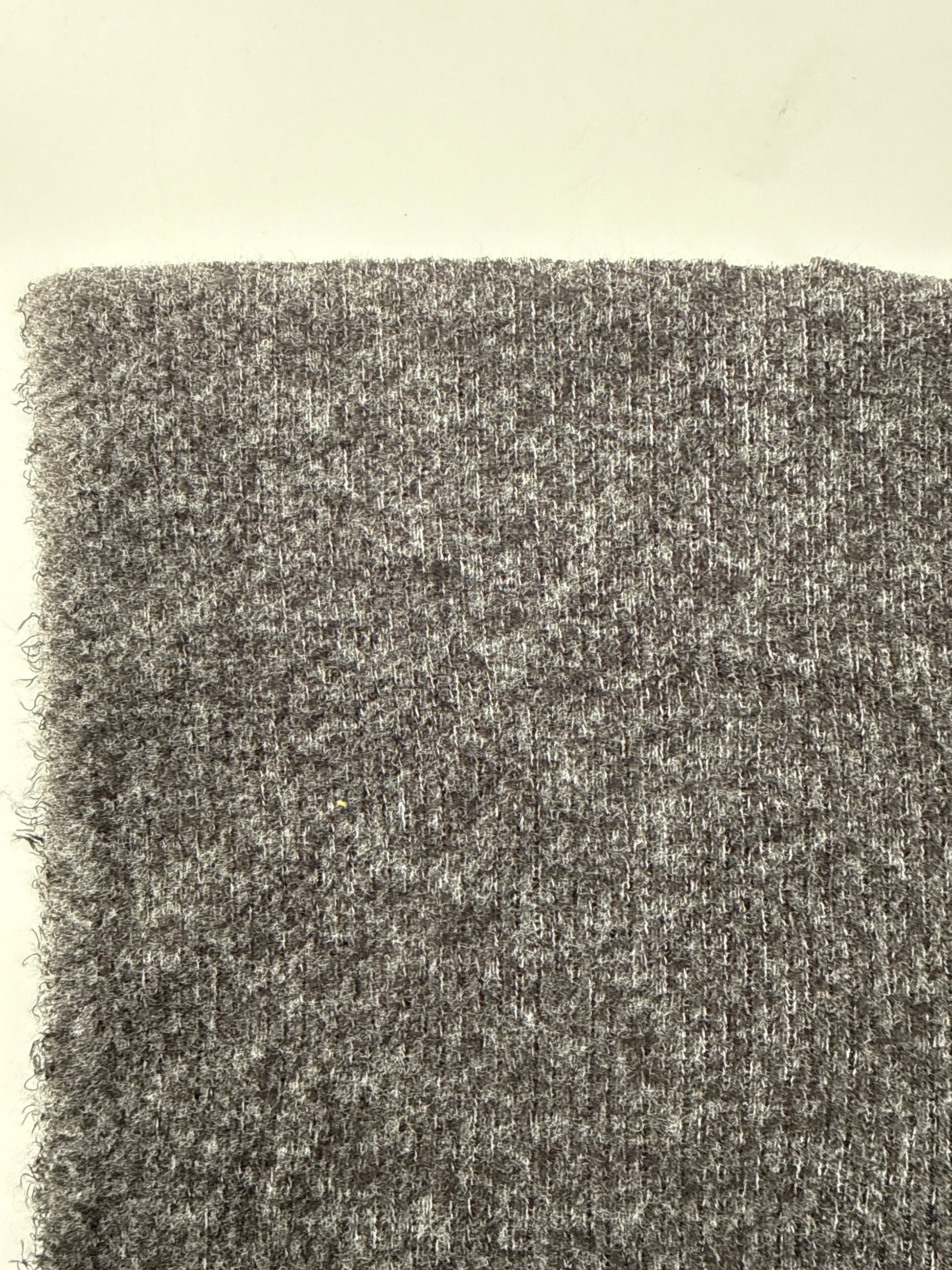 Rayon Blend Sweater 2x2 Rib Knit, 195 gsm – Black